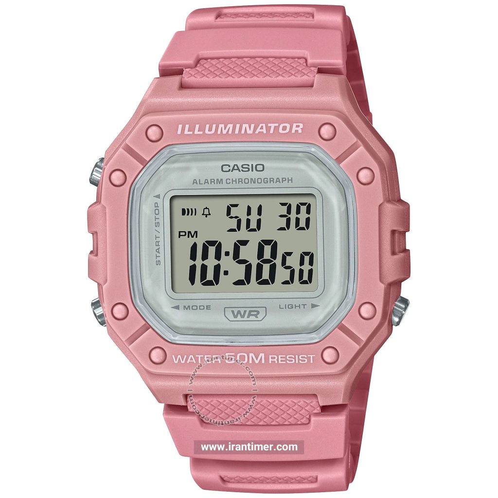 قیمت و خرید ساعت مچی زنانه کاسیو (CASIO) جنرال مدل W-218HC-4AVDF اسپرت | اورجینال و اصلی